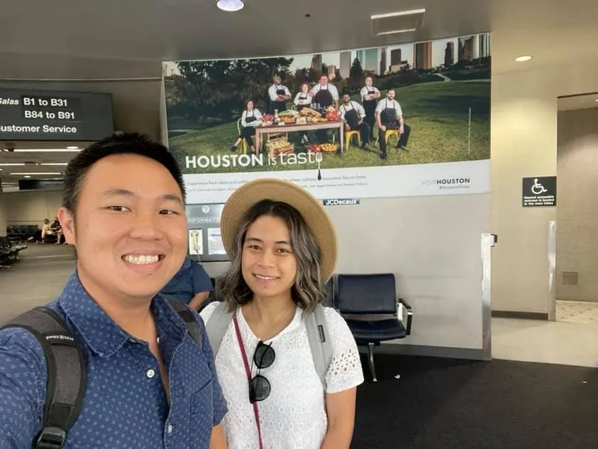 Two Team Legacy agents traveling to Houston